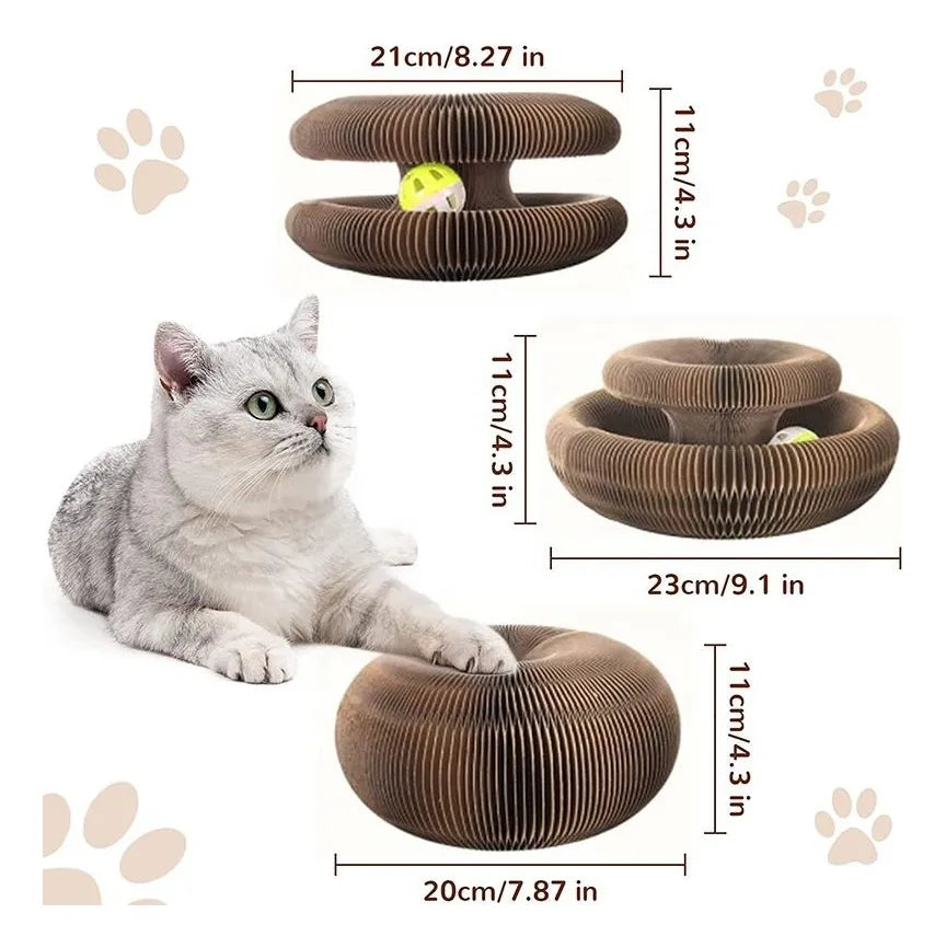 Rascador de Gatos 3 en 1 Kitty Kurls
